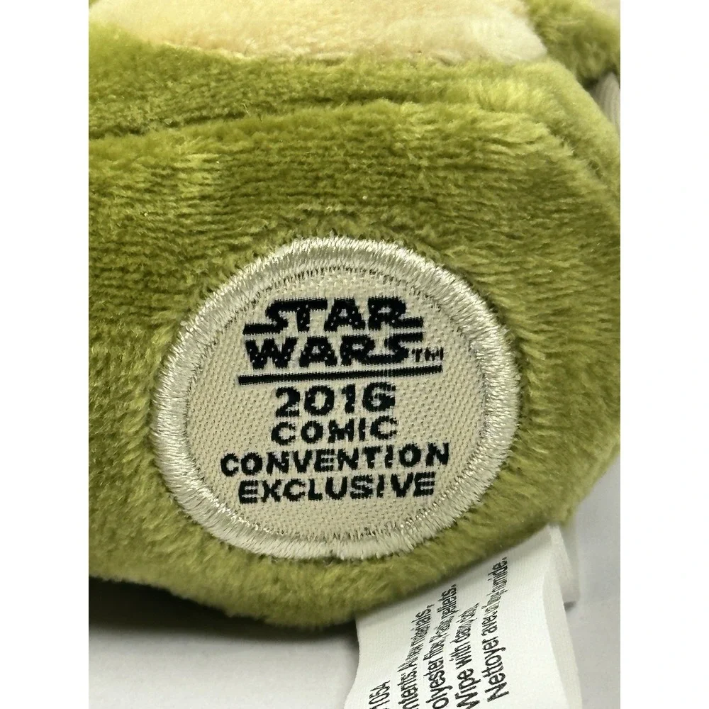 Hallmark itty bittys Princess Leia Jabba Plush Star Wars Comic Con 2016 Set